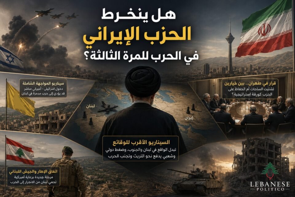 الحزب الإيراني والحرب للمرة الثالثة