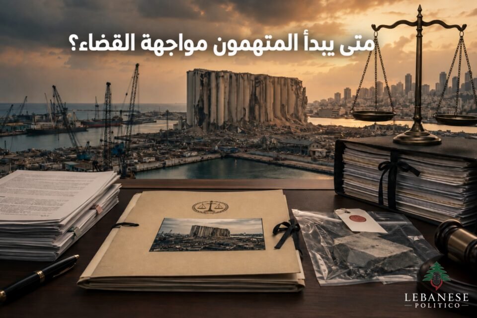 4 آب وانفجار مرفأ بيروت ومواجهة القضاء