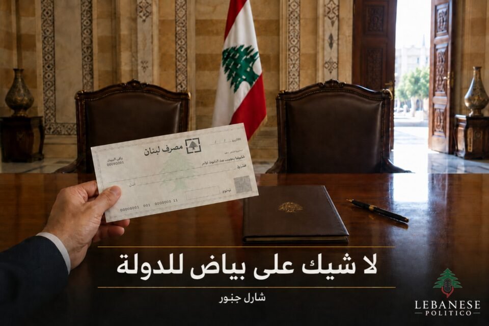 لا شيك على بياض للدولة والرأي العام السيادي ونزع السلاح