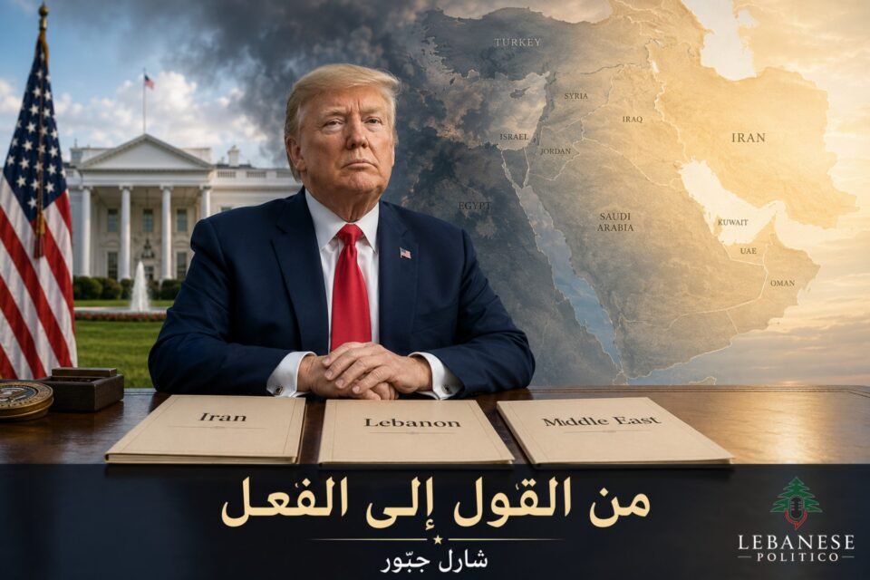 دونالد ترامب وإدارته والسياسة الأميركية تجاه إيران ولبنان في مقال لشارل جبّور