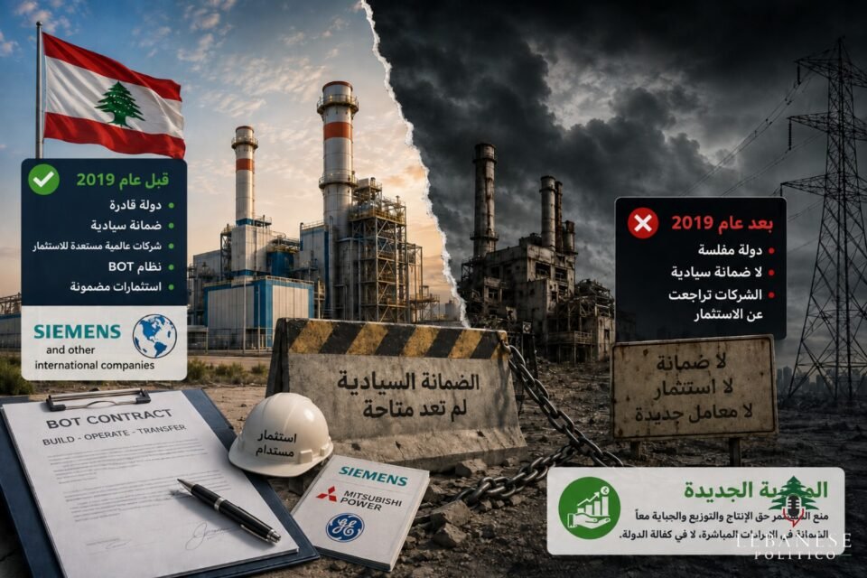 معامل جديدة للكهرباء في لبنان