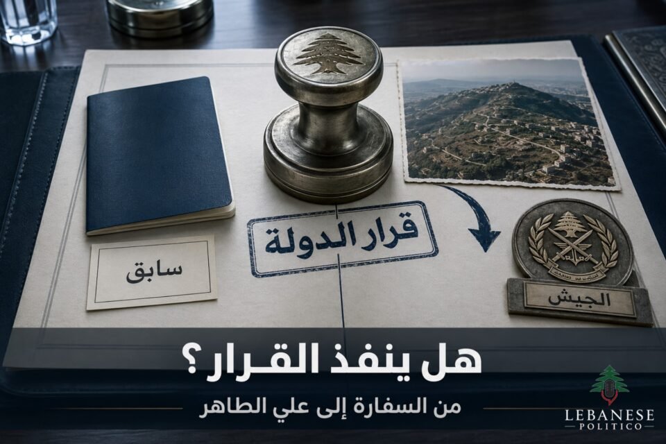 سيادة لبنان بين ملف شيباني وأزمة علي الطاهر