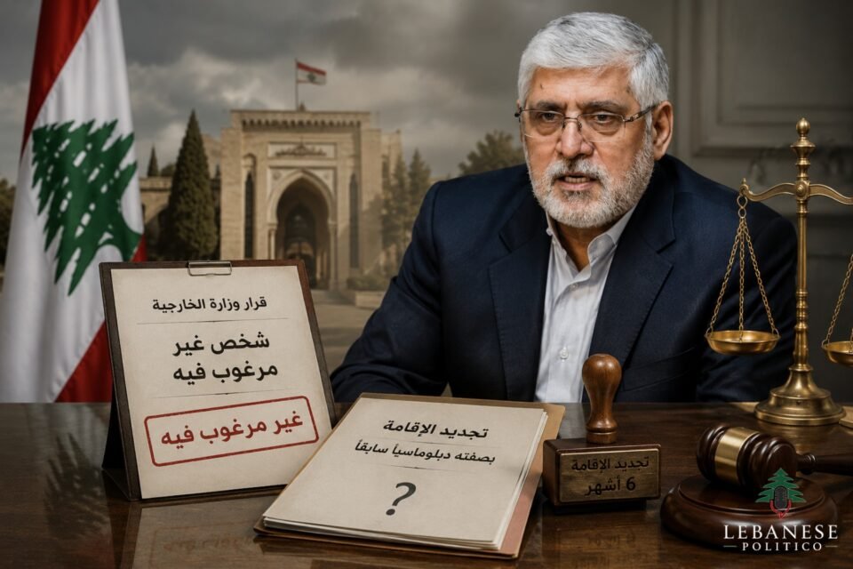 تسوية شيباني وتجديد إقامته في لبنان والجدل حول قرار وزارة الخارجية
