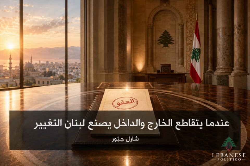 صناعة التغيير في لبنان بين تقاطع الخارج والداخل