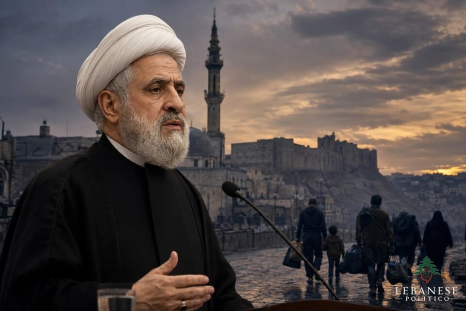 نعيم قاسم ودمشق