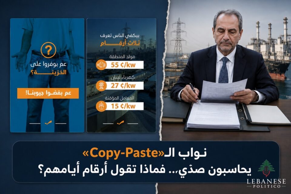 تحويلات الخزينة إلى كهرباء لبنان ومقارنة أرقام قطاع الكهرباء