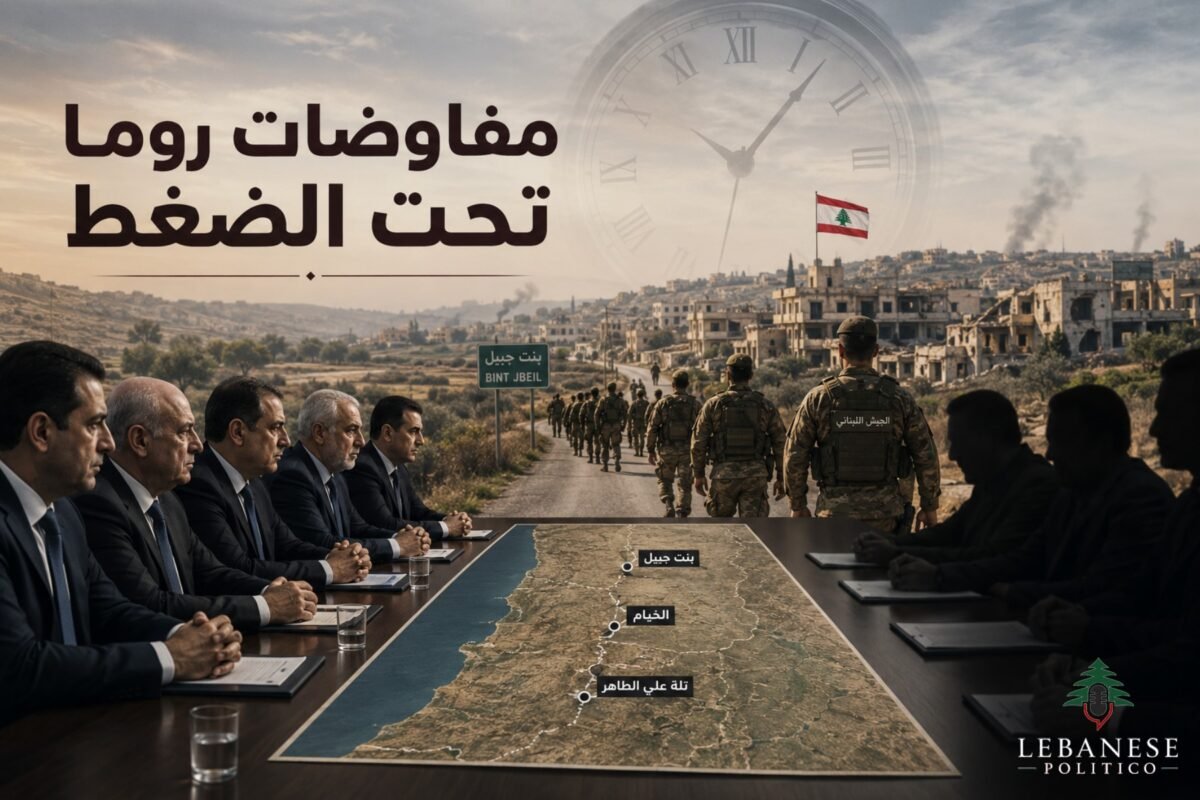 مفاوضات روما والوفد اللبناني