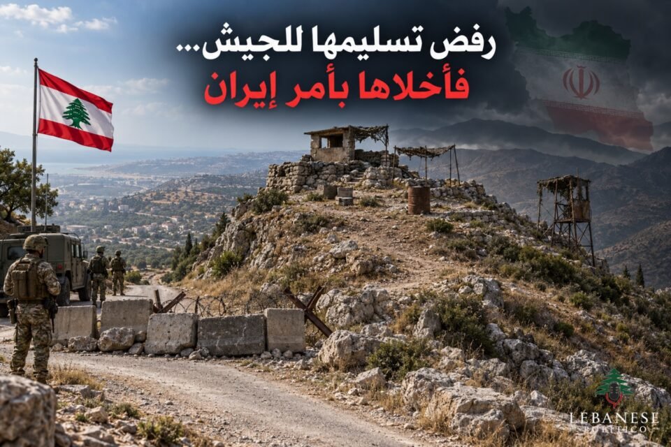 موقع علي الطاهر والجيش اللبناني والجدل حول قرار تسليم الموقع