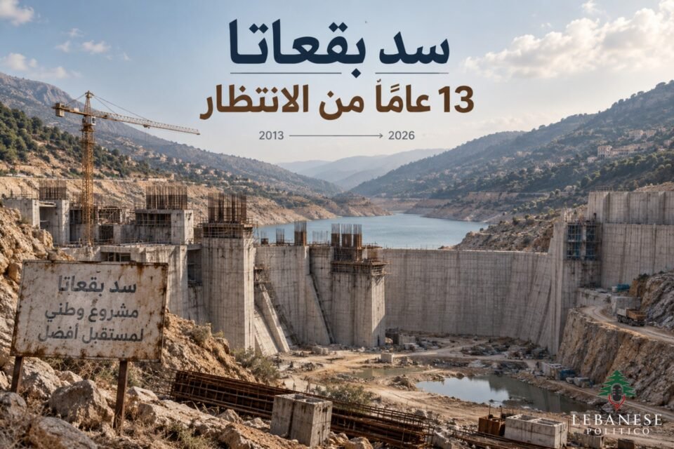 سد بقعاتا غير المكتمل وتاريخ المشروع منذ وضع حجر الأساس عام 2013