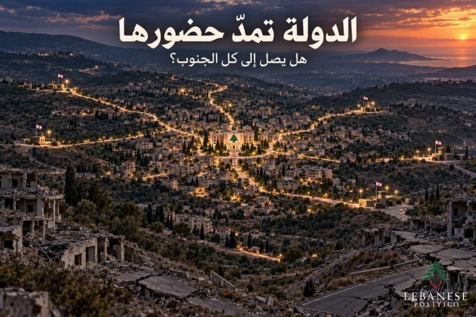 حضور الدولة في النبطية وتعزيز انتشار الجيش اللبناني قبل مؤتمر باريس