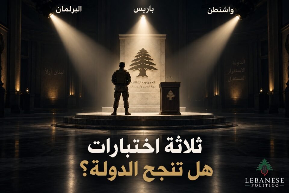 اختبار الدولة اللبنانية بين جلسة البرلمان ومؤتمر باريس ولقاء واشنطن حول الجنوب