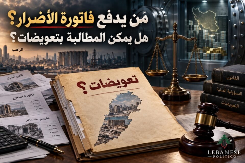 تعويضات من إيران والمسارات القانونية المتاحة للبنان والمتضررين للمطالبة بالأضرار