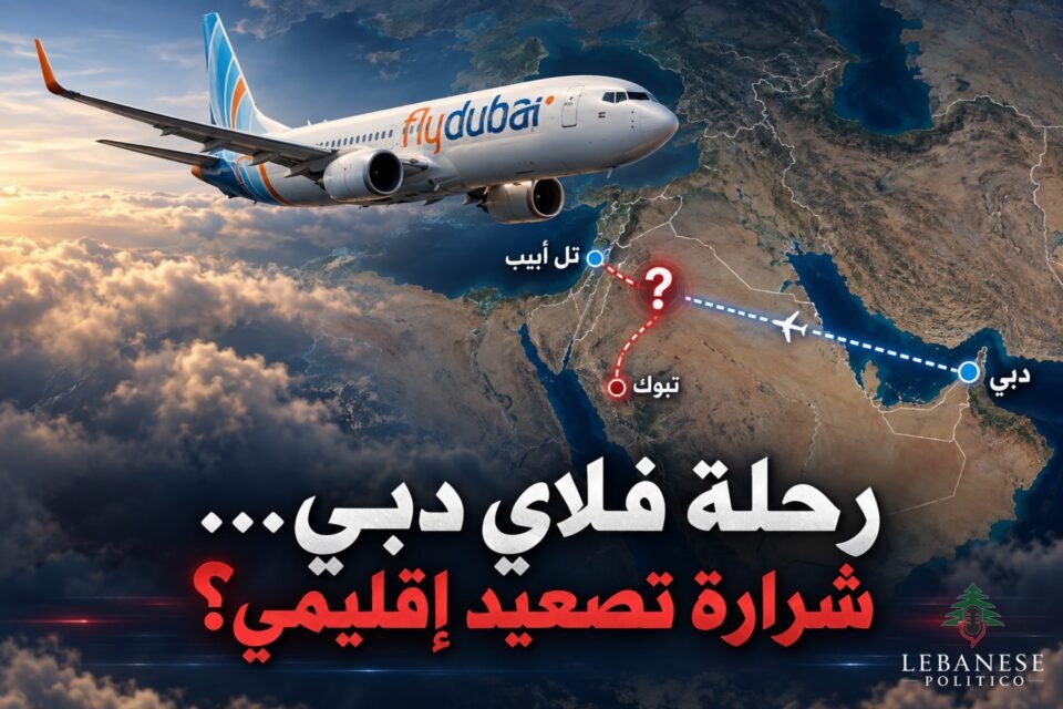 رحلة فلاي دبي المتجهة من دبي إلى تل أبيب بعد تحويل مسارها إلى السعودية