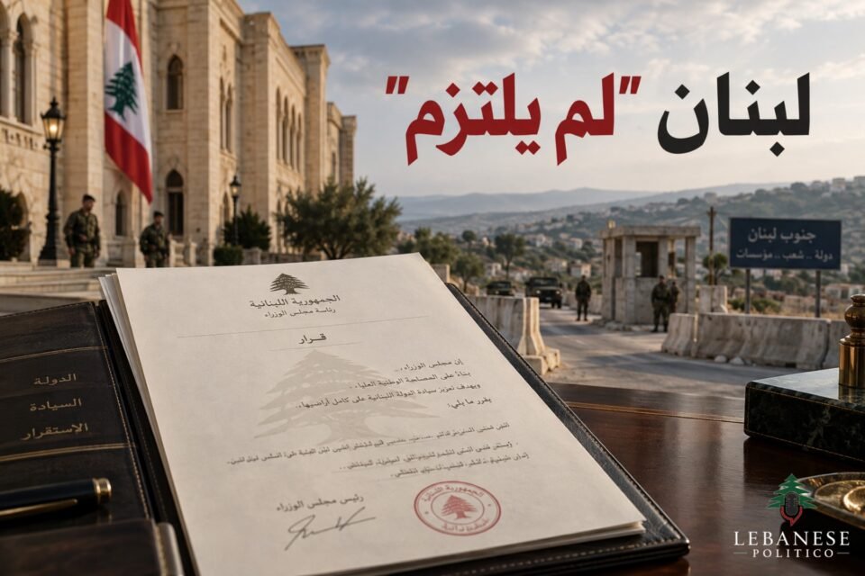 لبنان لم يلتزم وحصرية السلاح ودور الجيش اللبناني في بسط سلطة الدولة