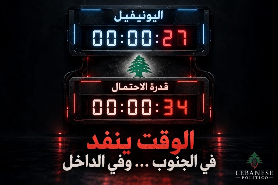 فراغ الجنوب بعد اليونيفيل وتحرك لبنان في نيويورك بالتزامن مع الإضرابات والضغط المعيشي