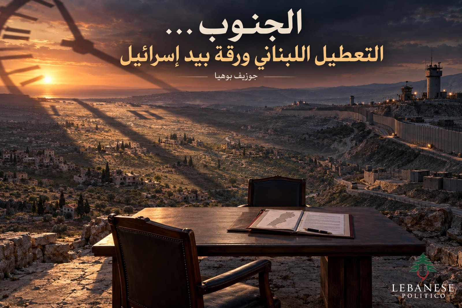 تعطيل المفاوضات في الجنوب اللبناني وتأثيره على الانسحاب الإسرائيلي واستعادة سيادة الدولة