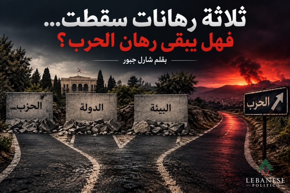ثلاثة رهانات سقطت ومستقبل السلاح خارج الدولة واحتمال استمرار الحرب في لبنان