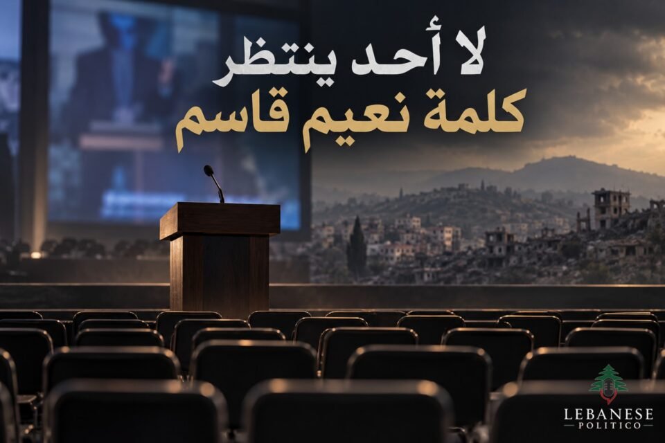 نعيم قاسم ومواقفه من المفاوضات وتسليم السلاح